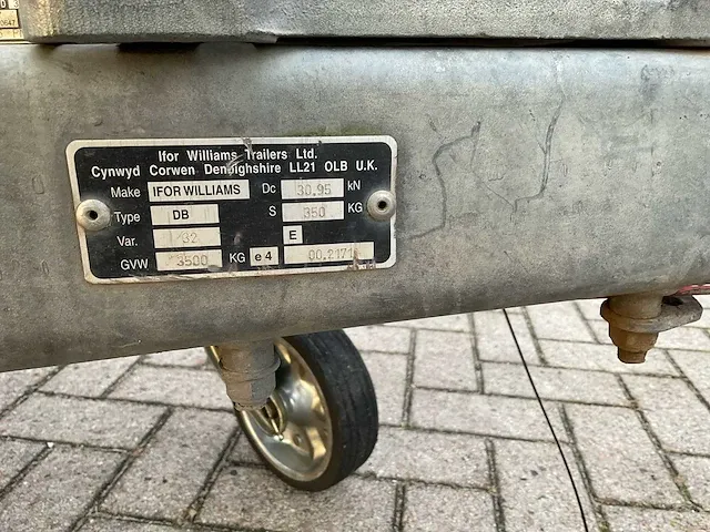2007 ifor williams trailers aanhangwagen - afbeelding 3 van  15