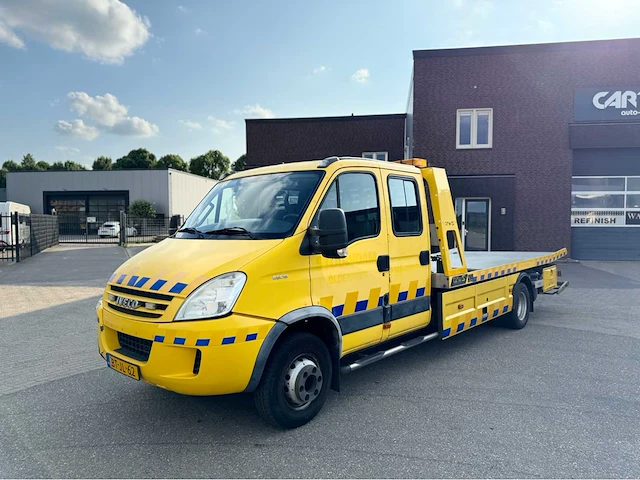 2007 iveco 65c18 bergingswagen / auto transporter / takelwagen bedrijfswagen - afbeelding 1 van  44