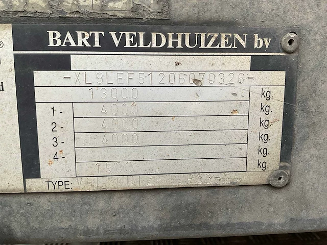 2007 iveco daily 35c18 + veldhuizen p33-7a be-combinatie - afbeelding 8 van  29