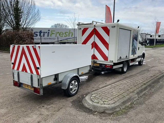 2007 iveco daily reiniging wagen met aanhangwagen - afbeelding 23 van  46