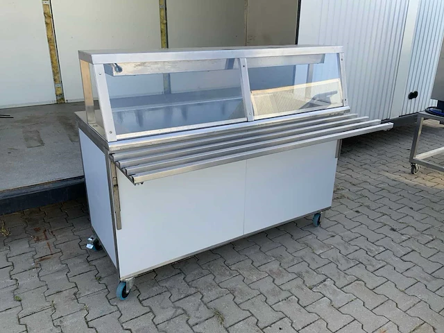 2007 janssen apparatenbouw fd-54 warmhoud uitgiftebalie - afbeelding 1 van  9