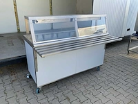2007 janssen apparatenbouw fd-54 warmhoud uitgiftebalie - afbeelding 1 van  9