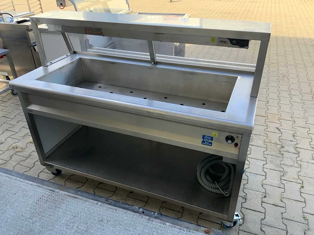 2007 janssen apparatenbouw fd-54 warmhoud uitgiftebalie - afbeelding 4 van  9