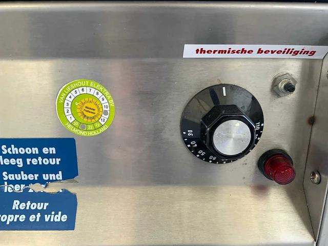 2007 janssen apparatenbouw fd-54 warmhoud uitgiftebalie - afbeelding 7 van  9