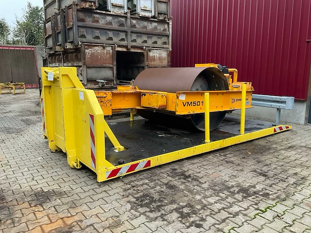 2007 jcb vibromax vm501 trilwals met afzetvloer - afbeelding 1 van  15