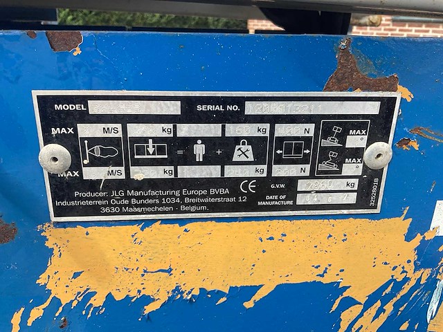 2007 jlg 3246 es hoogwerker - afbeelding 10 van  10