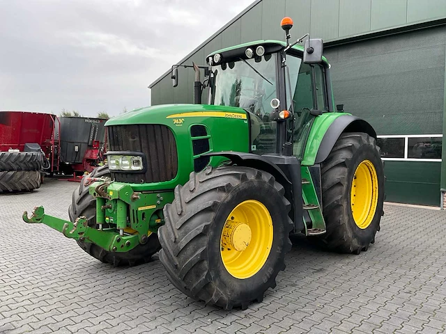 2007 john deere 7430 vierwielaangedreven landbouwtractor - afbeelding 1 van  38