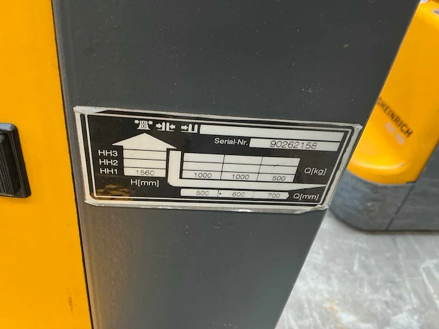 2007 jungheinrich emc110 stapelaar - afbeelding 6 van  11