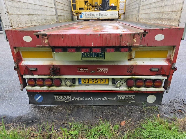 2007 kennis tpd348c-b stenentrailer met kraan - afbeelding 3 van  45