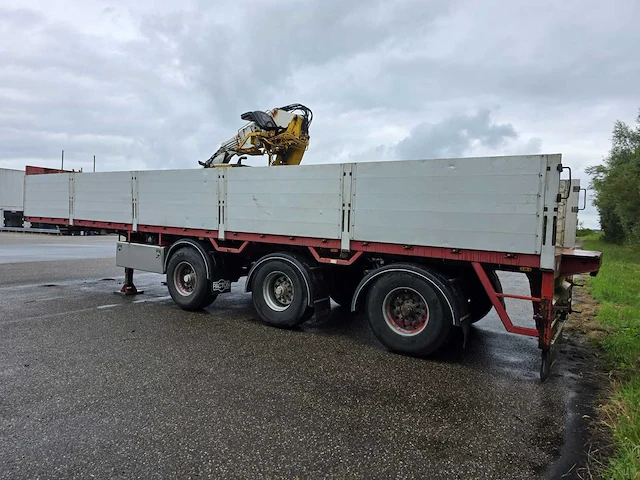 2007 kennis tpd348c-b stenentrailer met kraan - afbeelding 5 van  45