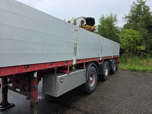 2007 kennis tpd348c-b stenentrailer met kraan - afbeelding 6 van  45