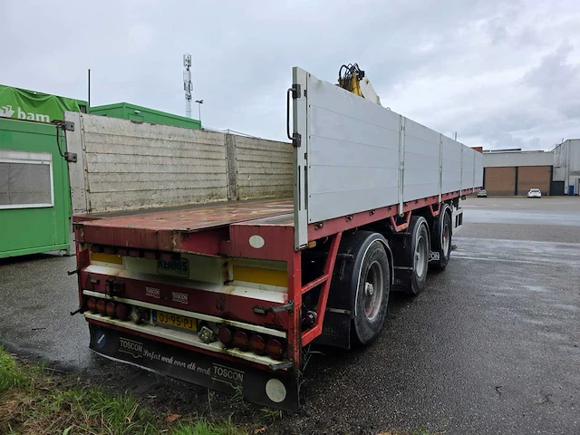 2007 kennis tpd348c-b stenentrailer met kraan - afbeelding 9 van  45