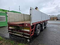 2007 kennis tpd348c-b stenentrailer met kraan - afbeelding 9 van  45