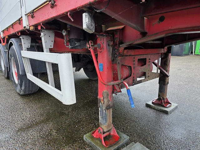 2007 kennis tpd348c-b stenentrailer met kraan - afbeelding 10 van  45