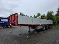 2007 kennis tpd348c-b stenentrailer met kraan - afbeelding 1 van  45
