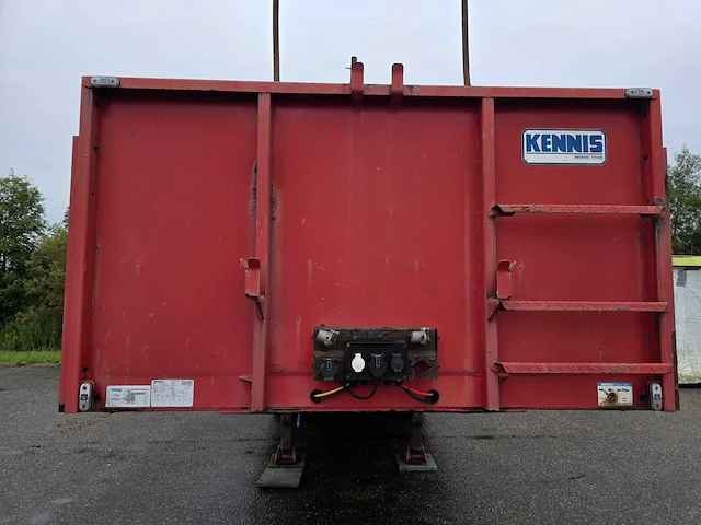 2007 kennis tpd348c-b stenentrailer met kraan - afbeelding 16 van  45