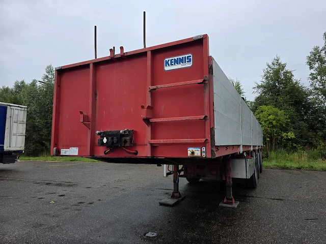 2007 kennis tpd348c-b stenentrailer met kraan - afbeelding 23 van  45