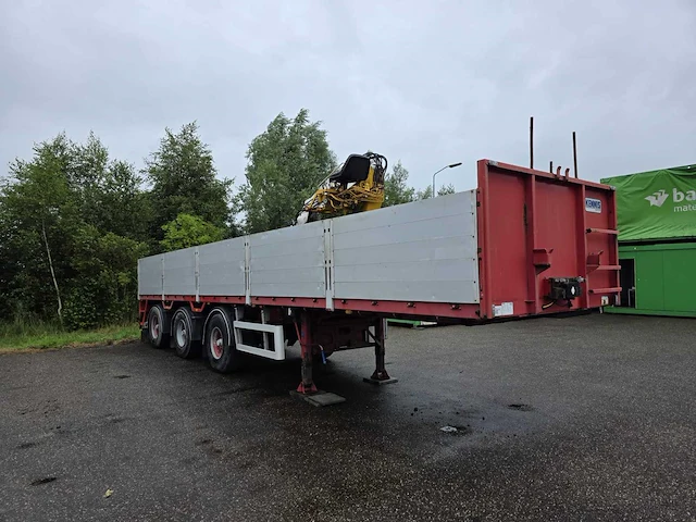 2007 kennis tpd348c-b stenentrailer met kraan - afbeelding 41 van  45