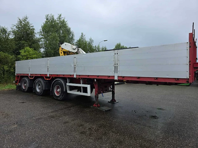 2007 kennis tpd348c-b stenentrailer met kraan - afbeelding 42 van  45