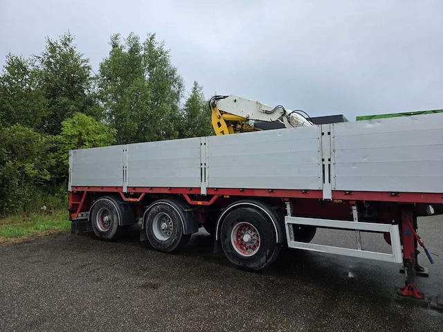 2007 kennis tpd348c-b stenentrailer met kraan - afbeelding 44 van  45