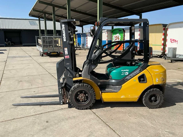 2007 komatsu fd25t-16 vorkheftruck - afbeelding 7 van  14
