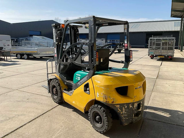 2007 komatsu fd25t-16 vorkheftruck - afbeelding 8 van  14