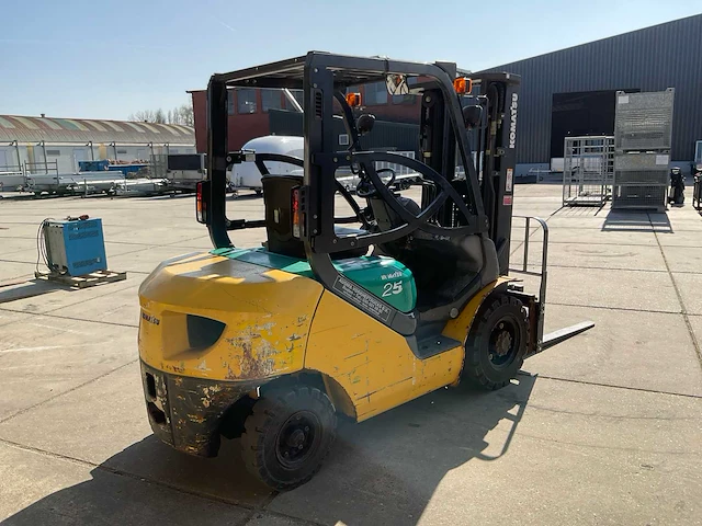 2007 komatsu fd25t-16 vorkheftruck - afbeelding 9 van  14