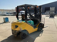 2007 komatsu fd25t-16 vorkheftruck - afbeelding 9 van  14