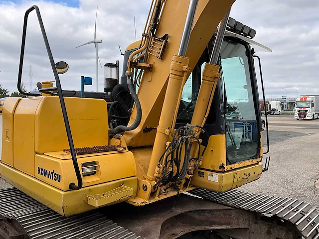 2007 komatsu pc130-7 rupsgraafmachine - afbeelding 14 van  40