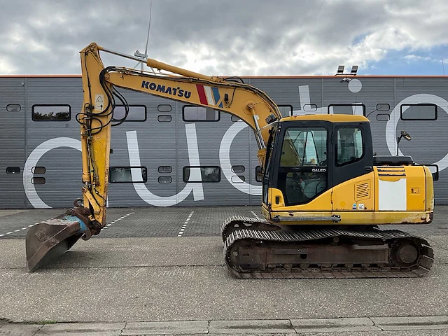 2007 komatsu pc130-7 rupsgraafmachine - afbeelding 12 van  40