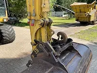 2007 komatsu pw140-7 banden graafmachine - afbeelding 3 van  35