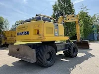 2007 komatsu pw140-7 banden graafmachine - afbeelding 23 van  35
