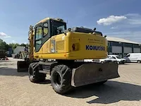 2007 komatsu pw140-7 banden graafmachine - afbeelding 30 van  35