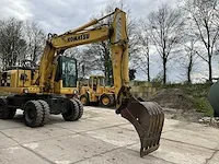 2007 komatsu pw160-7eo banden graafmachine - afbeelding 2 van  32