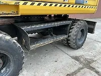 2007 komatsu pw160-7eo banden graafmachine - afbeelding 5 van  32