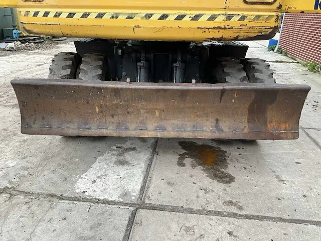 2007 komatsu pw160-7eo banden graafmachine - afbeelding 21 van  32