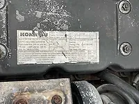 2007 komatsu pw160-7eo banden graafmachine - afbeelding 25 van  32