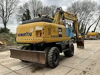 2007 komatsu pw160-7eo banden graafmachine - afbeelding 23 van  32