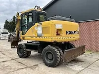 2007 komatsu pw160-7eo banden graafmachine - afbeelding 27 van  32