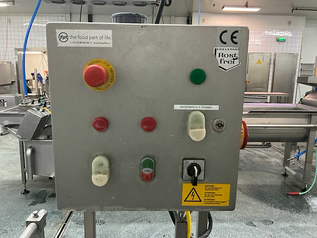 2007 kronen gewa 3800 rvs groentewasmachine - afbeelding 6 van  15