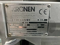 2007 kronen gewa 3800 rvs groentewasmachine - afbeelding 7 van  15