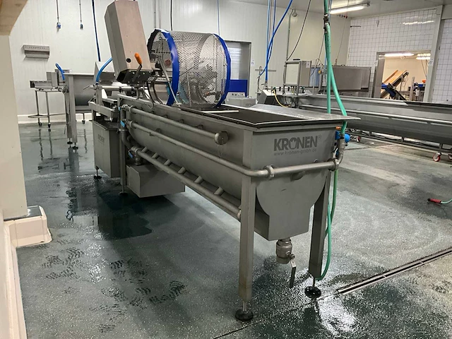 2007 kronen gewa 3800 rvs groentewasmachine - afbeelding 9 van  15