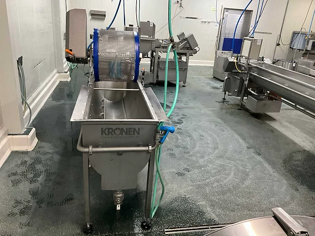 2007 kronen gewa 3800 rvs groentewasmachine - afbeelding 13 van  15