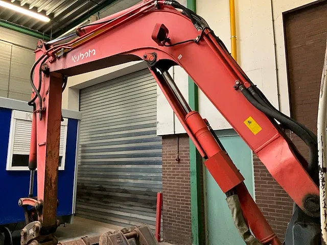 2007 kubota kx080-3 rupsgraafmachine - afbeelding 2 van  24