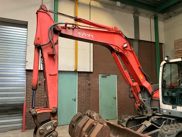 2007 kubota kx080-3 rupsgraafmachine - afbeelding 4 van  24