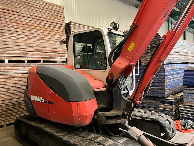 2007 kubota kx080-3 rupsgraafmachine - afbeelding 20 van  24