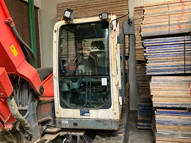 2007 kubota kx080-3 rupsgraafmachine - afbeelding 22 van  24