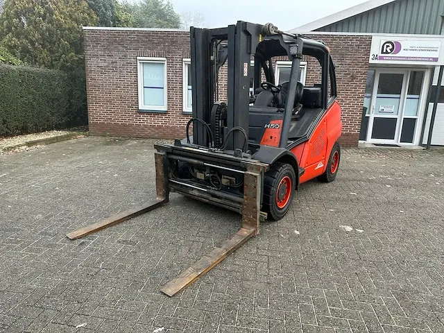 2007 linde h50d vorkheftruck - afbeelding 13 van  19