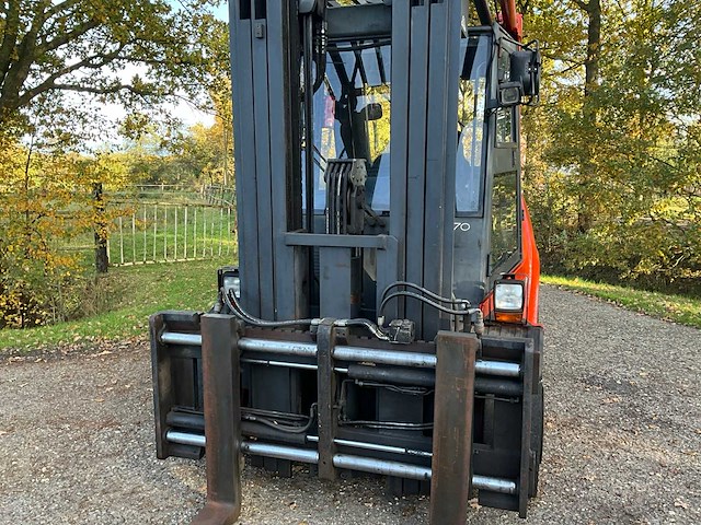 2007 linde h70 t-03 vorkheftruck - afbeelding 4 van  30