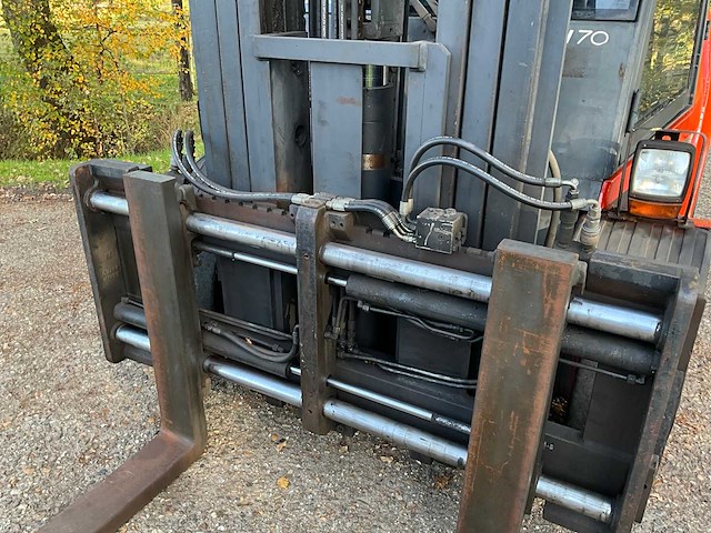 2007 linde h70 t-03 vorkheftruck - afbeelding 6 van  30